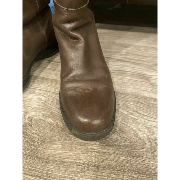 Hogan Dark Brown Women's Leather Riding Boots EURO - Picture 8 of 11